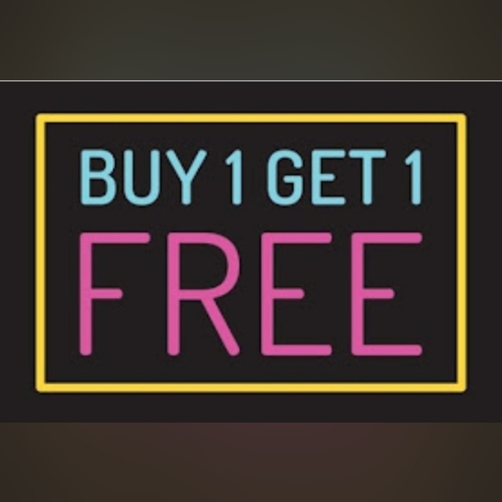 Buy 1 Get 1 Free!
